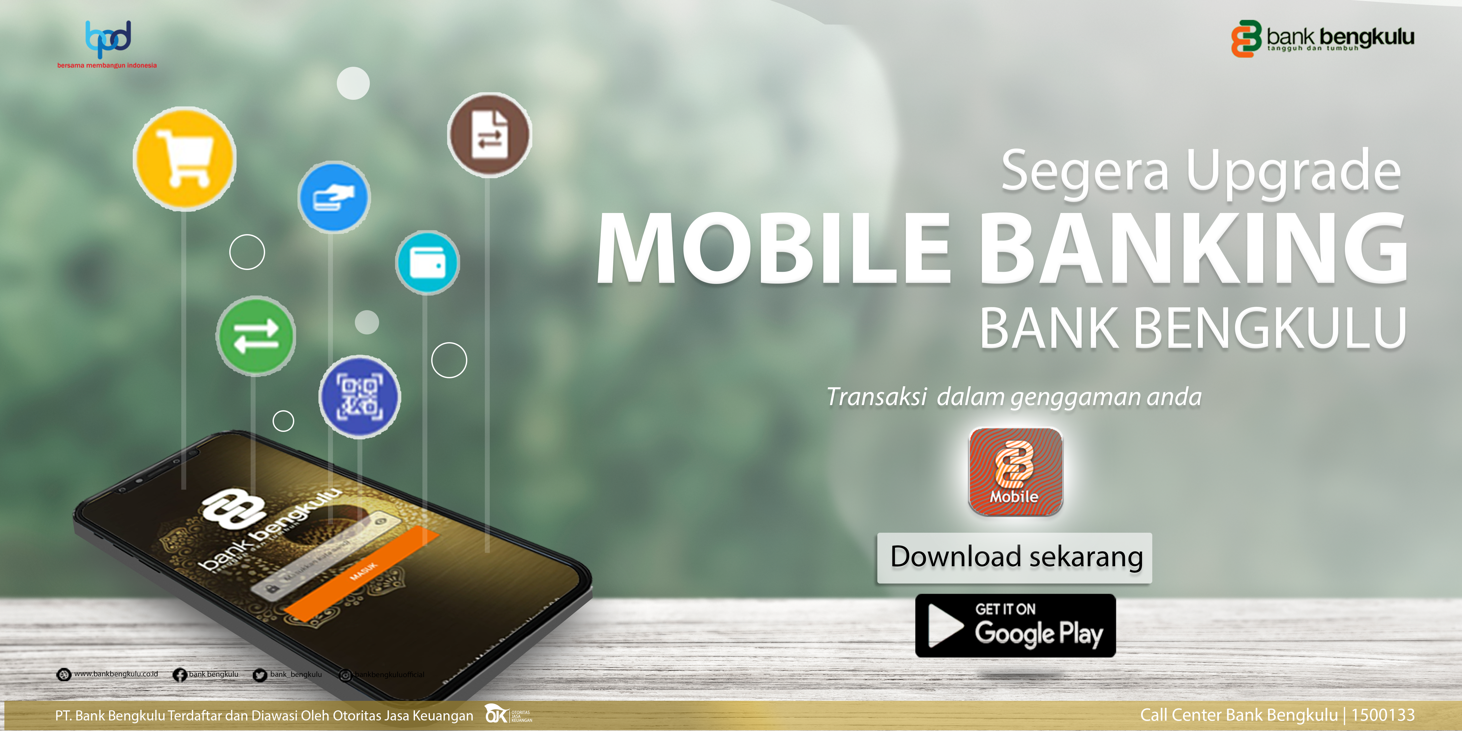Mobile banking Bank Bengkulu